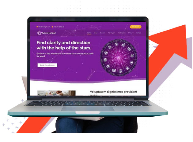 Astrologer Website Designing Company in Delhi, India