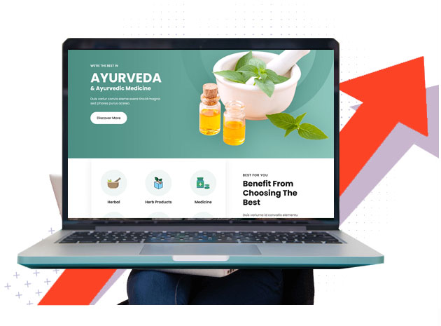 Ayurveda Website Designing Company in Delhi NCR, India