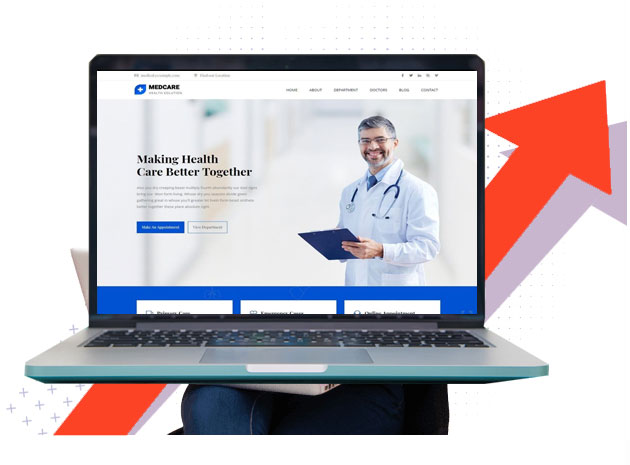 Clinic Website Designing Company in Delhi NCR, India