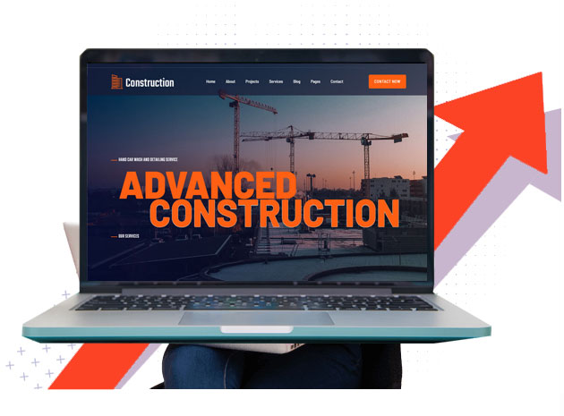 Construction Company Website Development in Delhi NCR, India