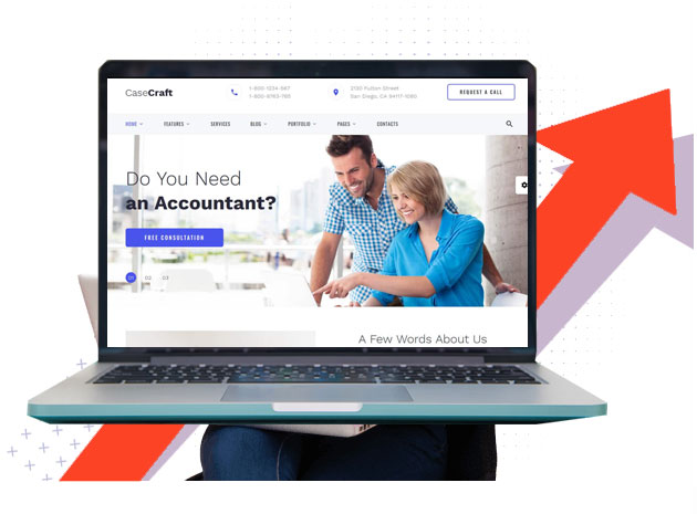 Financial Services Website Designing in Delhi NCR, India