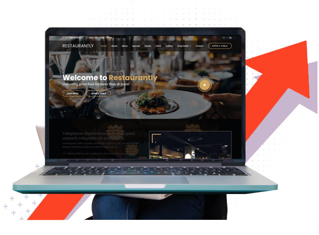 Hotel & Restaurant Website Designing in Delhi NCR, India