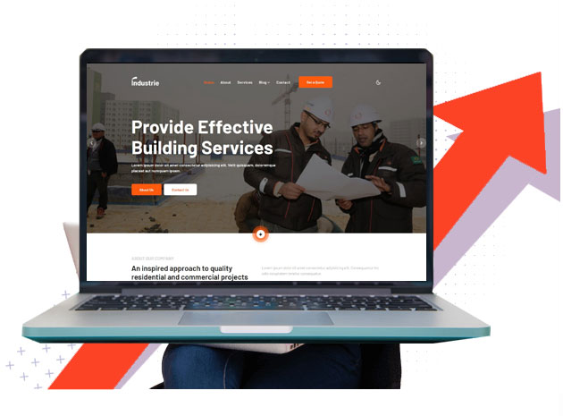 Industry Website Designing Company in Delhi NCR, India