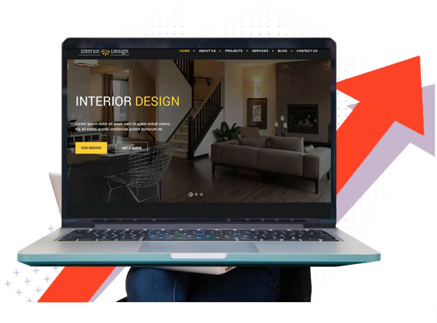 Interior Design Website Development in Delhi NCR