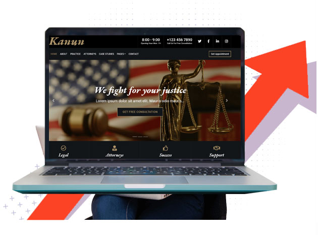 Law Firm Website Designing Company in Delhi NCR, India