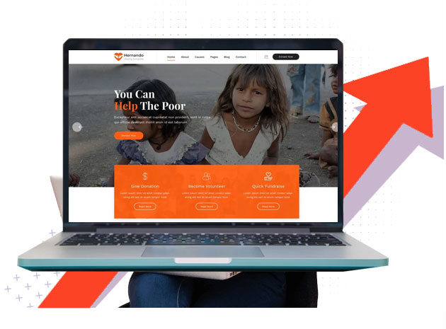 NGO Website Designing Company in Delhi NCR, India