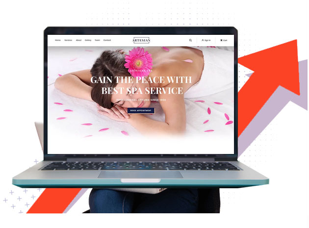 Spa  Website Designing Company in Delhi NCR, India