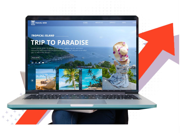 Travel & Tourism Website Development in Delhi NCR India