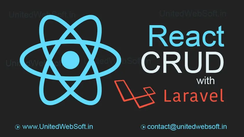 Create React CRUD with PHP Laravel framework