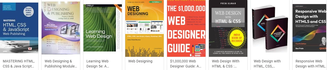 Web designing Books Amazon