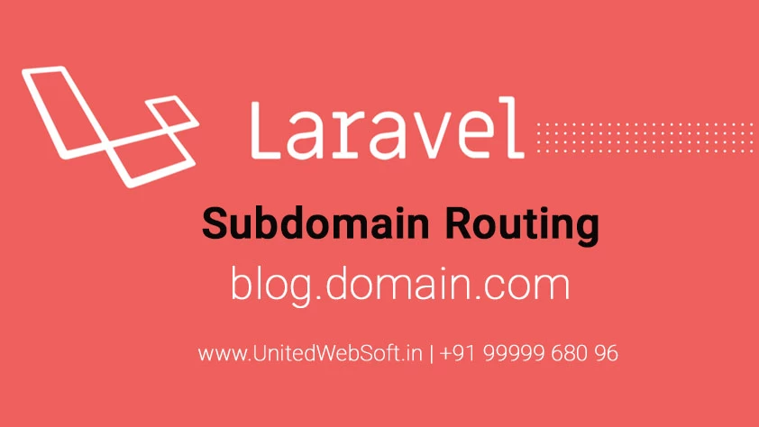 Laravel open some route in subdomain
