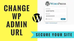 wp login page change